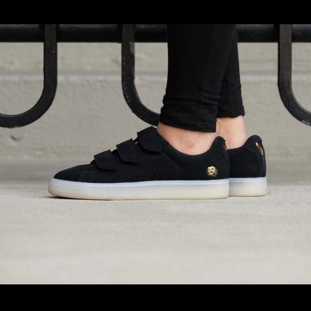 PUMA Puma X Careaux Basket Strap Puma Black Size 4
